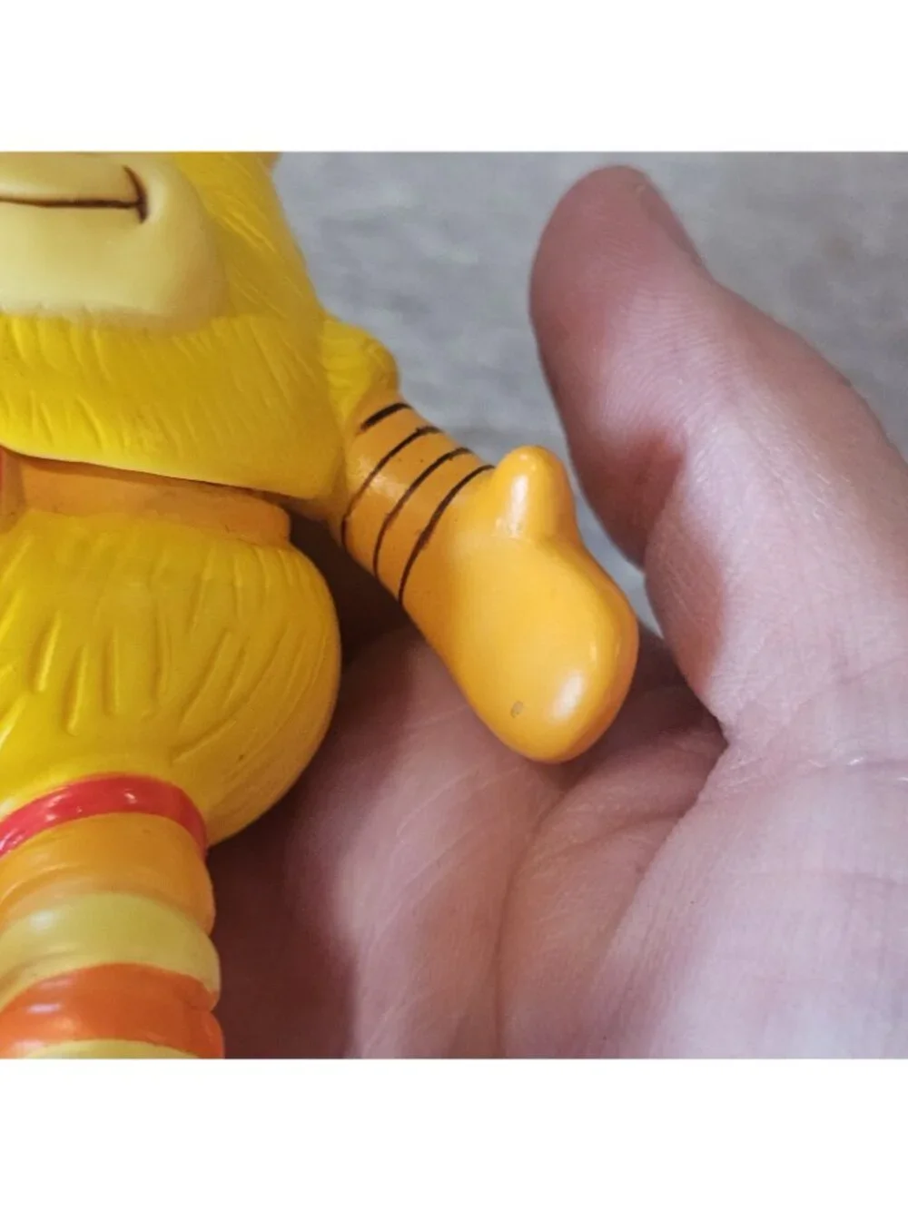 RARE RAINBOW BRITES CANARY YELLOW’S SPRITE “SPARK” LIGHT UP 1983 4” PLASTIC DOLL
